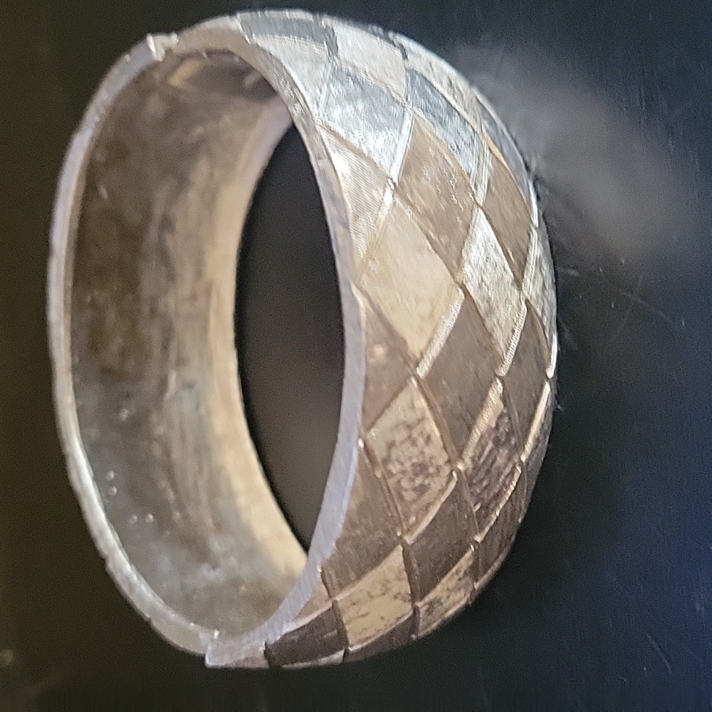 Silver cuff bracelet